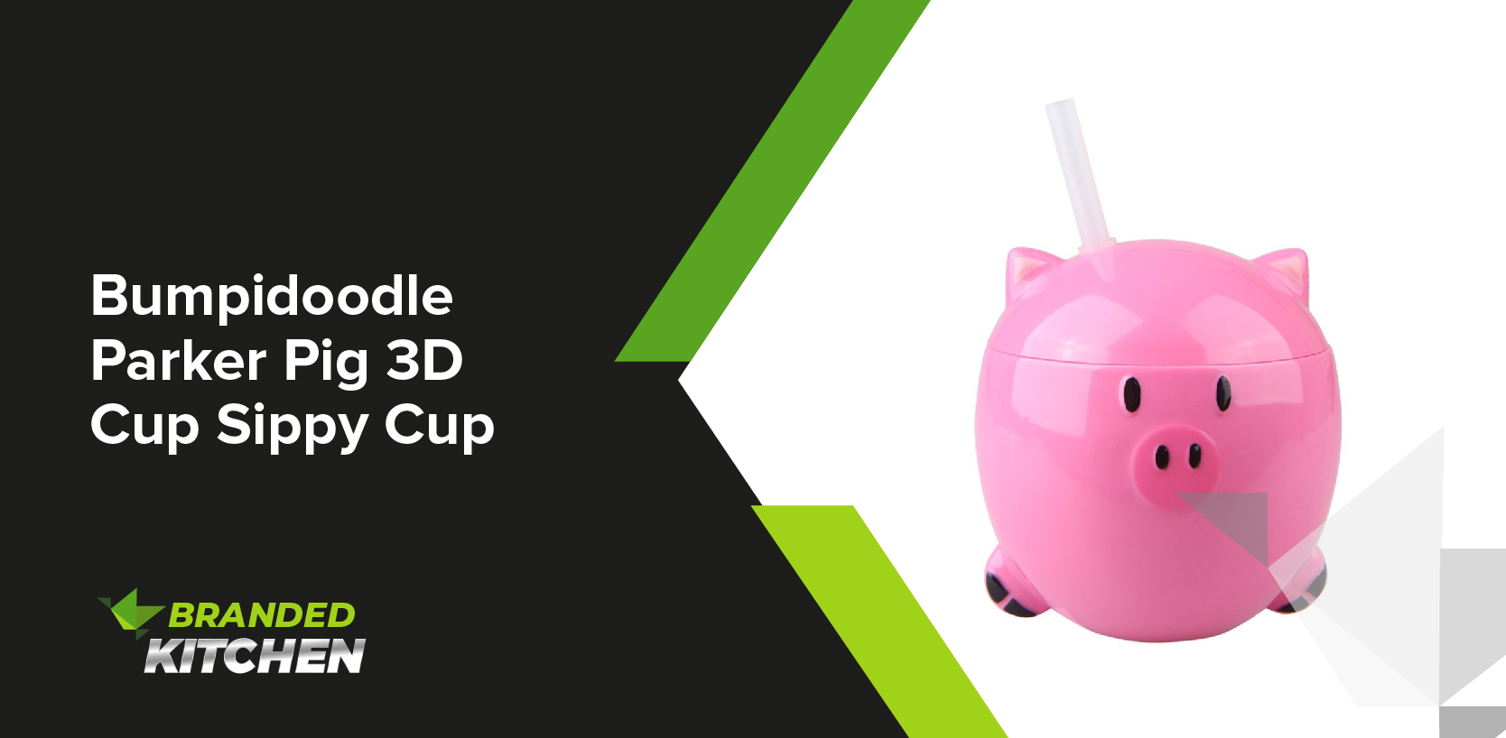 Bumpidoodle Parker Pig 3D Cup Sippy Cup