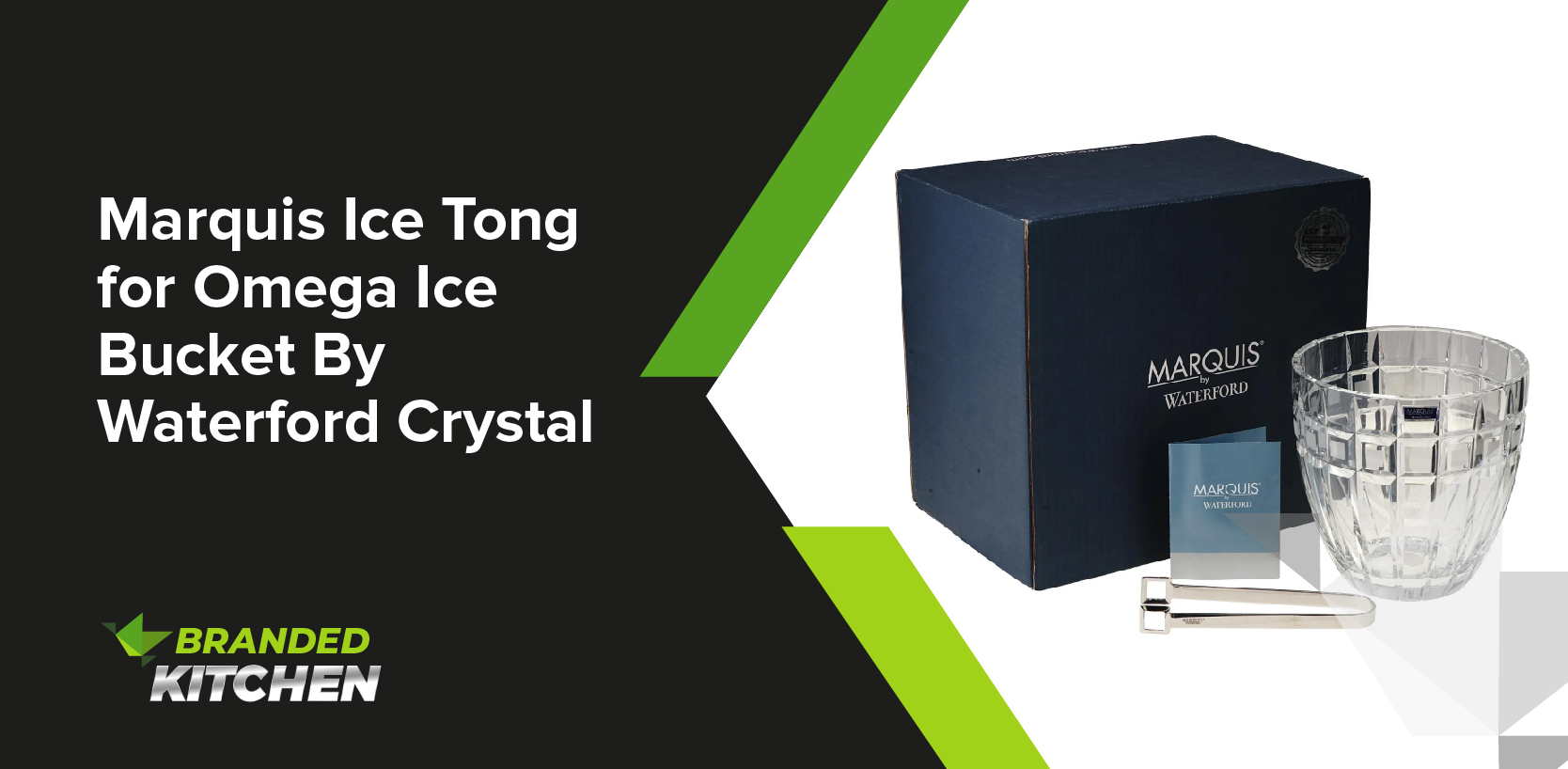 Marquis Ice Tong for Omega Ice Bucket By Waterford Crystal