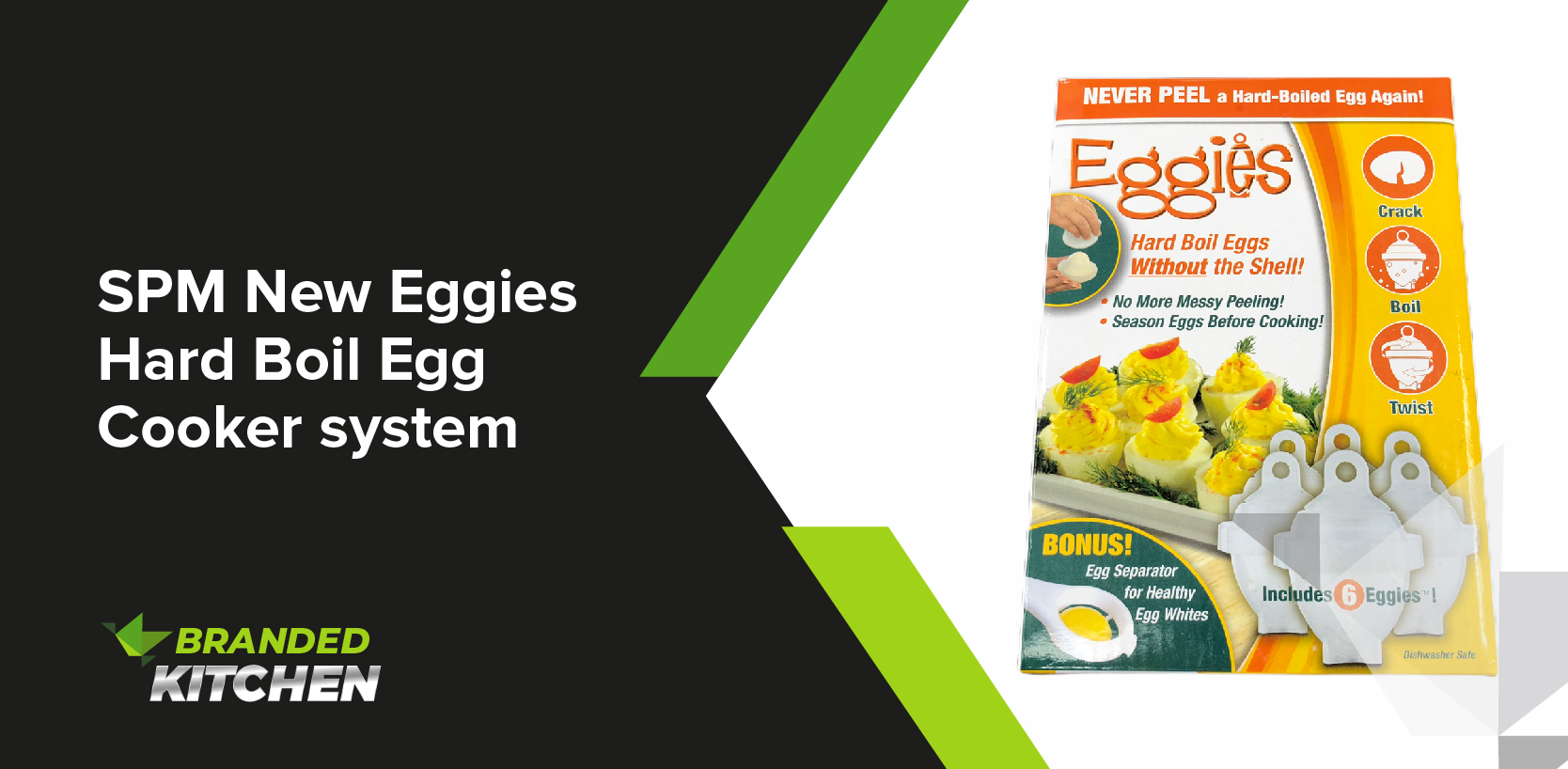 SPM New Eggies Hard Boil Egg Cooker system