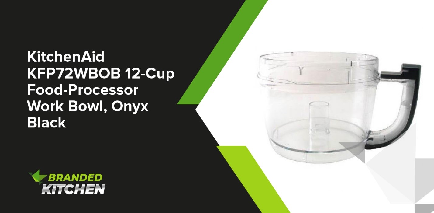 KitchenAid KFP72WBOB 12-Cup Food-Processor Work Bowl, Onyx Black